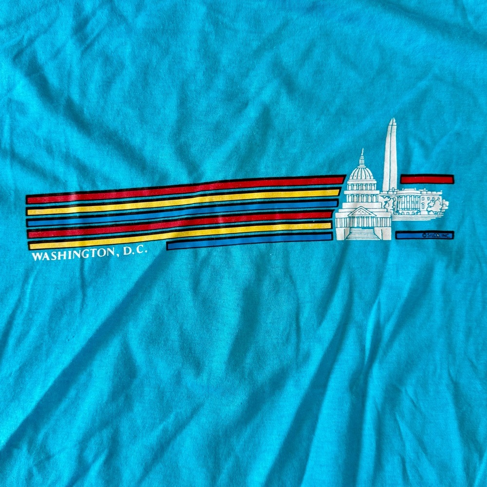 Vintage Washington DC Tee XL Single Stitch